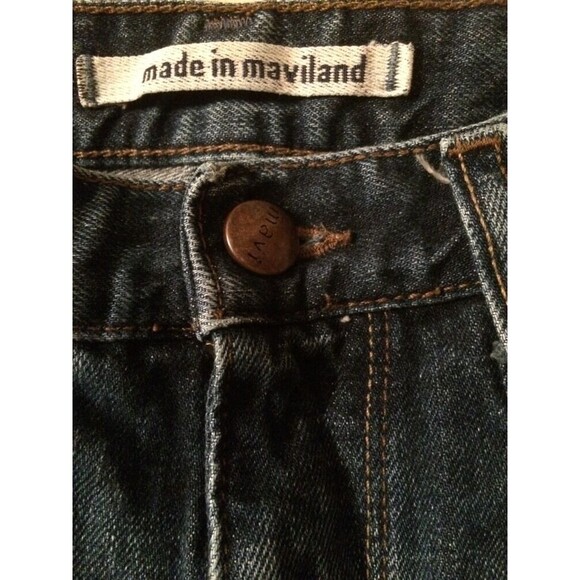 Mavi Women's Jeans Molly Boot Cut Distressed 100% Cotton Jeans Size 28 X 31 - Picture 2 of 9